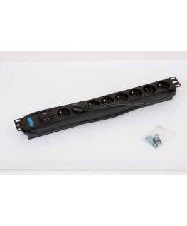Triton RAB-PD-X07-A1 maitinimo paskirstymo įrenginys Juoda