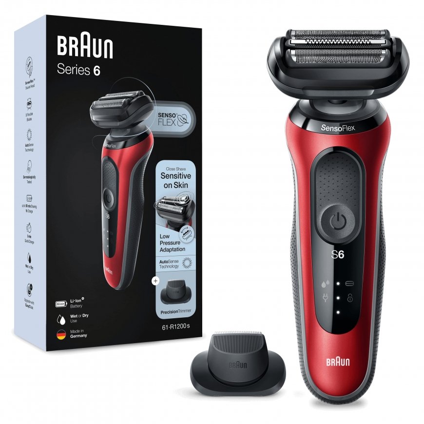 Braun Series 6 61-R1200s Sietiņa skuveklis
