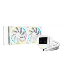 DeepCool LM240 WH Suoritin Nestejäähdytyspakkaus 12 cm Valkoinen 1 kpl