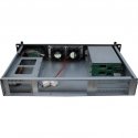Inter-Tech 1.5U-1528L Stovas Juoda Inter-Tech 1.5U-1528L Stovas Juoda
