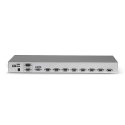 Lindy 39526 KVM переключатель Монтаж в стойку Серебристый