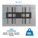 Manhattan 462150 крепление для телевизора 2,18 m (86") Черный Manhattan 462150 крепление для телевизора 2,18 m (86") Черный