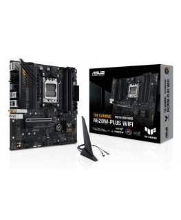 ASUS TUF GAMING A620M-PLUS WIFI AMD A620 AM5 lizdas „micro ATX“