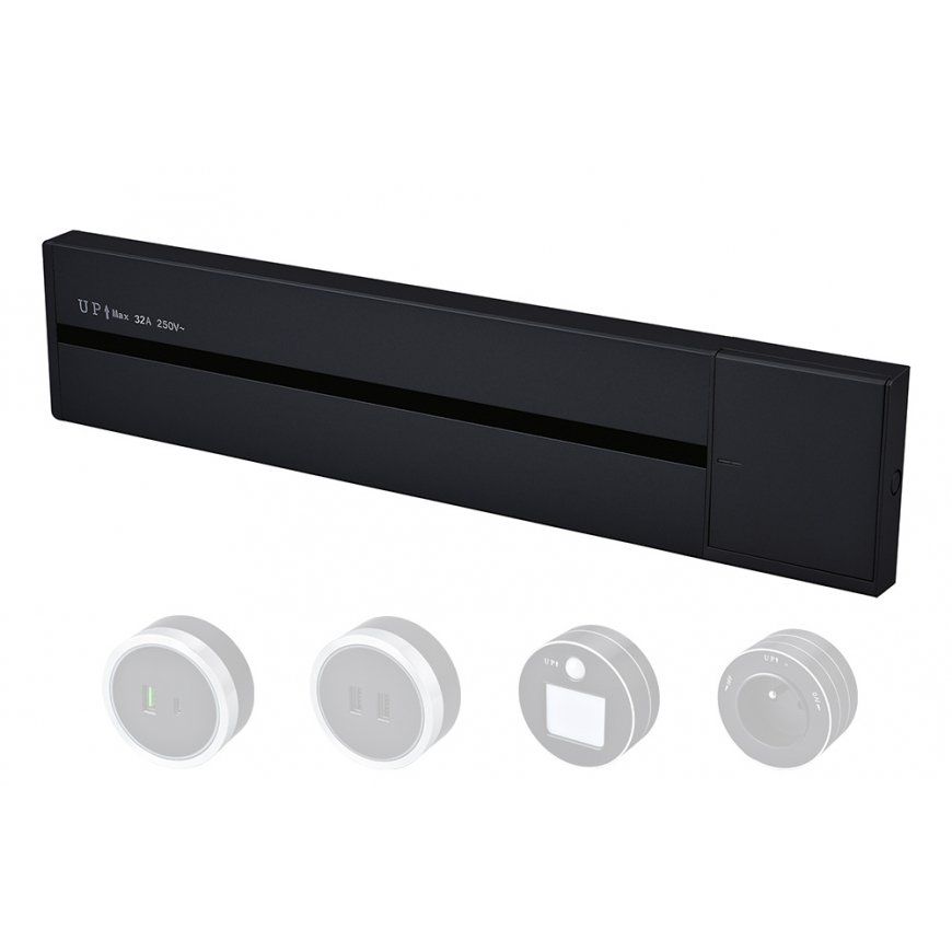 Viking Technology Viking stalču jos plāksne LP40 virsma, melna