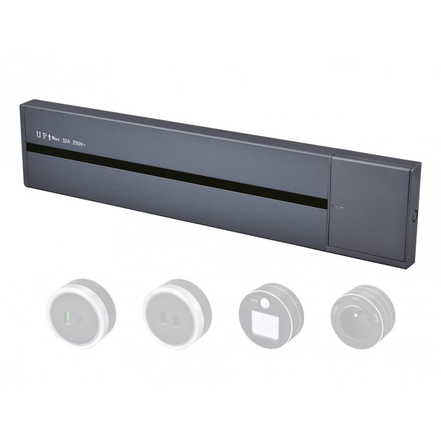 Viking Technology Viking stalču jos plāksne LP40 virsma, melna – 2