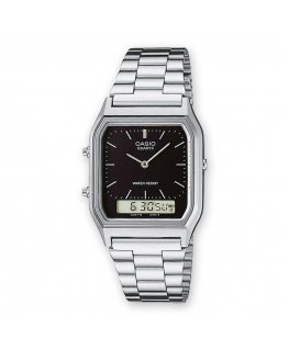 Casio AQ-230A-1DMQYES наручные часы Унисекс Кварц Серебристый
