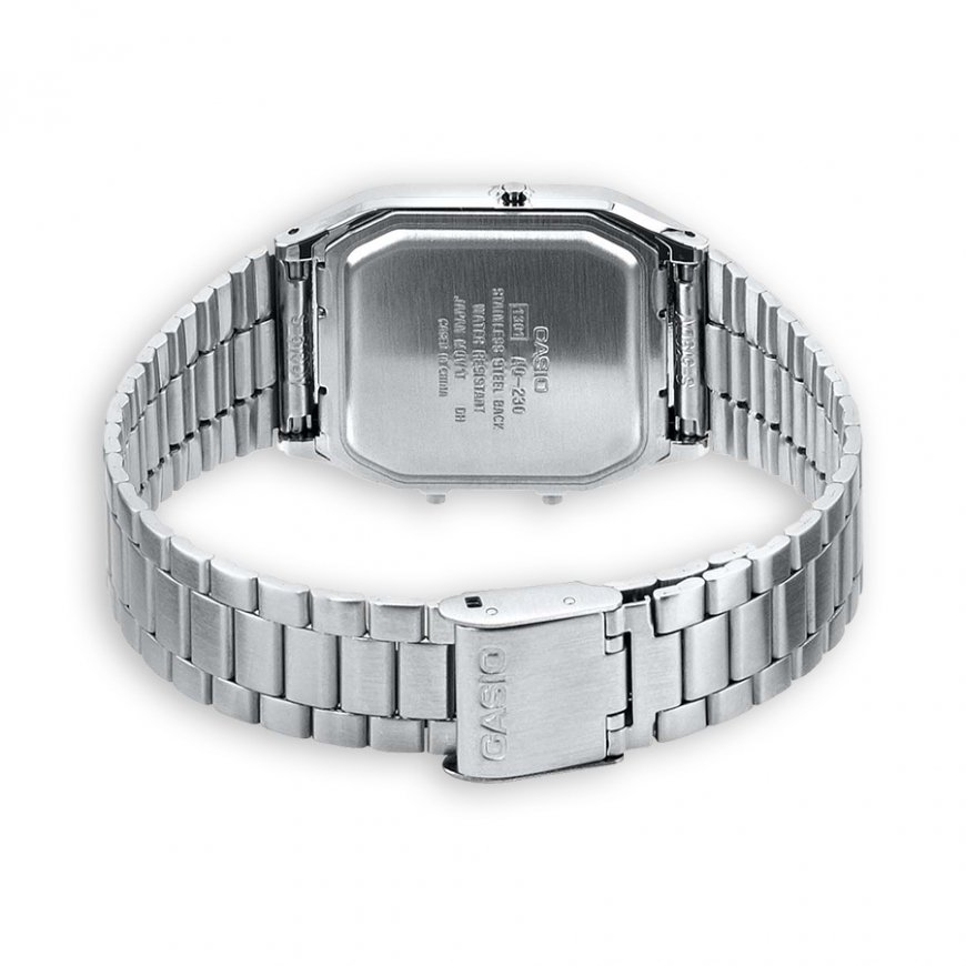 Casio AQ-230A-1DMQYES watch Wrist watch Unisex Quartz Silver – 3