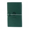 Harry Potter Slytherin Leather Travel Notebook 12x19.6 cm (Green)