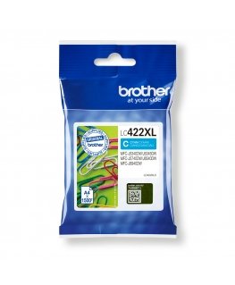 Brother LC-422XLC ink cartridge 1 pc(s) Original Cyan