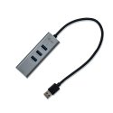 i-tec Metal U3METALG3HUB jaotur USB 3.2 Gen 1 (3.1 Gen 1) Type-A 5000 Mbit/s Hall i-tec Metal U3METALG3HUB jaotur USB 3.2 Gen 1 (3.1 Gen 1) Type-A 5000 Mbit/s Hall