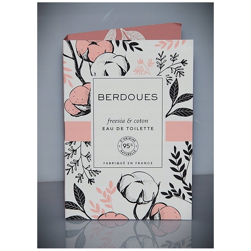 Parfums Berdoues, Freesia & Coton, Eau De Toilette, Unisex, 1.2