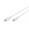 Digitus AK-300105-018-E USB кабель USB 2.0 1,8 m USB A USB B Бежевый