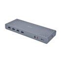 i-tec CADUAL4KDOCK dokstacija Vadu USB 3.2 Gen 1 (3.1 Gen 1) Type-C Melns, Tirkīzs i-tec CADUAL4KDOCK dokstacija Vadu USB 3.2 Gen 1 (3.1 Gen 1) Type-C Melns, Tirkīzs