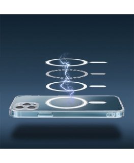 Apple iPhone 17 Pro anti-sitiena 1.5 mm korpuss ar MagSafe caurspīdīgs