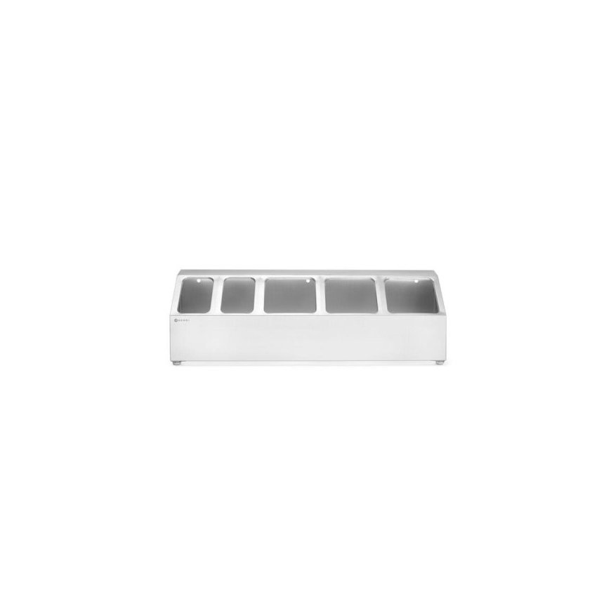 Hendi Steel Display Stand for Gastronomic Containers 3x GN 1/6 2x GN 1/9