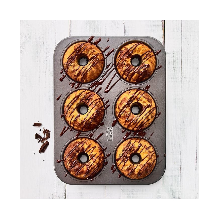 EASY BAKING Mini Cookie Cutter - 6 Cookies / Birkmann