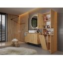 Topeshop NEL 1K DK ART KPL bathroom storage cabinet Oak Topeshop NEL 1K DK ART KPL bathroom storage cabinet Oak