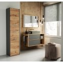 Topeshop S43 ANTRACYT/ARTISAN office bookcase Topeshop S43 ANTRACYT/ARTISAN office bookcase