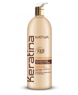 KATIVA Keratin Conditioner Profesionalus plaukų kondicionierius 1000 ml Moteriškas