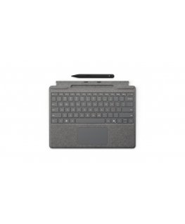 Microsoft Surface Pro Keyboard with Slim Pen for Business QWERTZ German Microsoft Cover port Platinum