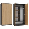Topeshop SD-90 ANT/ART KPL magamistoa garderoob ja kapp 7 riiulid 2 uks(ed) Topeshop SD-90 ANT/ART KPL magamistoa garderoob ja kapp 7 riiulid 2 uks(ed)