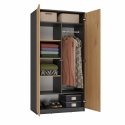 Topeshop SD-90 ANT/ART KPL bedroom wardrobe/closet 7 shelves 2 door(s) Topeshop SD-90 ANT/ART KPL bedroom wardrobe/closet 7 shelves 2 door(s)