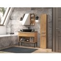 Topeshop NEL II ARTISAN bathroom storage cabinet Oak Topeshop NEL II ARTISAN bathroom storage cabinet Oak