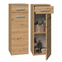 Topeshop NEL V DS ARTISAN vonios kambario spintelė Ąžuolas Topeshop NEL V DS ARTISAN vonios kambario spintelė Ąžuolas
