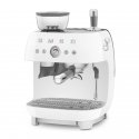 Smeg 50's Style Espresso Coffee Machine EGF03WHEU White