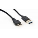 Gembird EE2-U3S9-6 cieto disku uzglabāšanas sistēma HDD korpuss Caurspīdīgs 2.5"