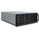 Inter-Tech IPC 4U-4410 Plaukts Melns