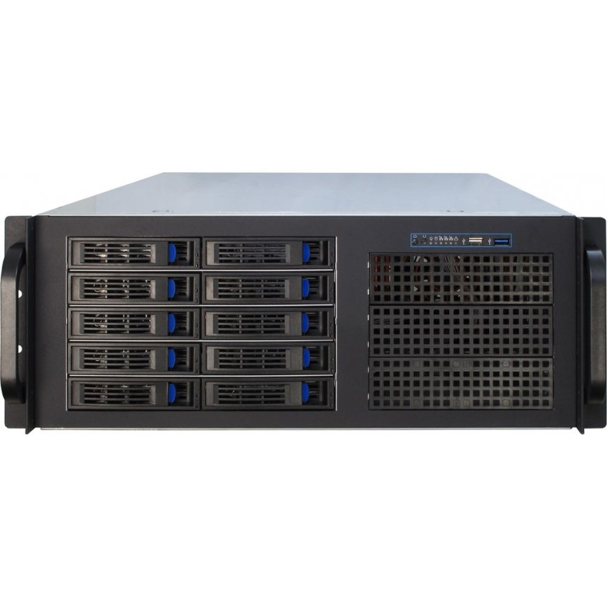 Inter-Tech IPC 4U-4410 Stovas Juoda – 2