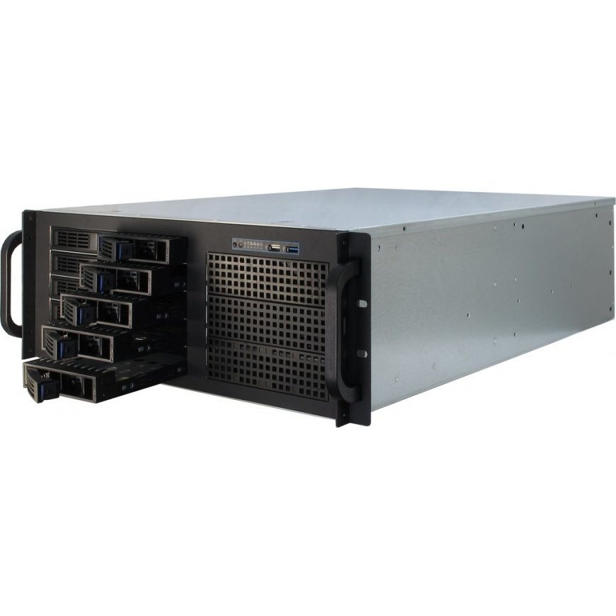 Inter-Tech IPC 4U-4410 Plaukts Melns – 4