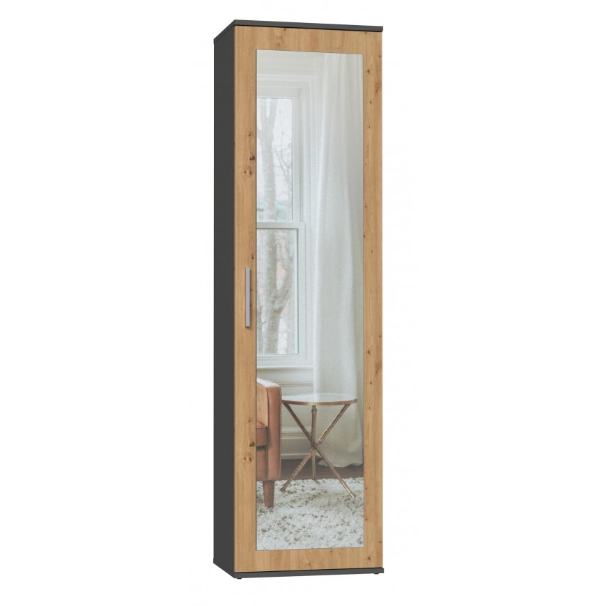 Topeshop DUO SZAFA ANT/ART KP guļamistabas