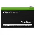 Qoltec 53031 аккумулятор для ИБП Герметичная свинцово-кислотная (VRLA) 12 V 9 Ah Qoltec 53031 аккумулятор для ИБП Герметичная свинцово-кислотная (VRLA) 12 V 9 Ah