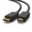 Ugreen 10203 videokaabliadapter 3 m DisplayPort HDMI Must Ugreen 10203 videokaabliadapter 3 m DisplayPort HDMI Must