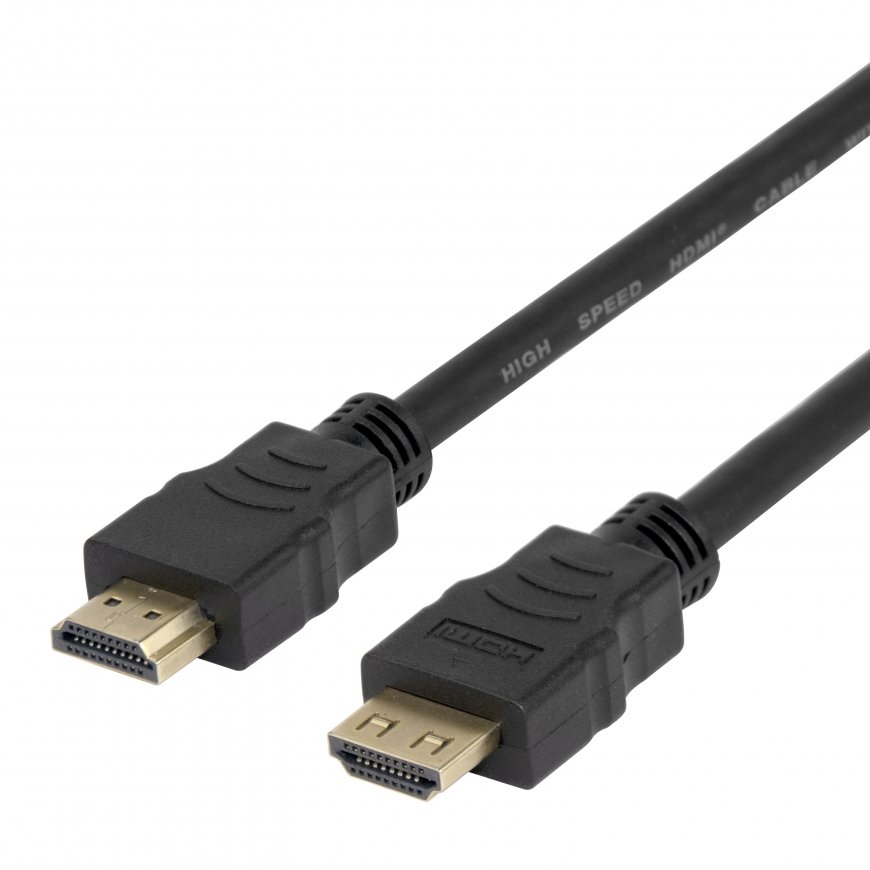 Deltaco HDMI-1030D-FLEX-LOCK HDMI kabelis 3 m