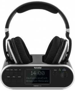 TechniSat StereoMan 2 DAB+ Headset Wired & Wireless Head-band Music Black