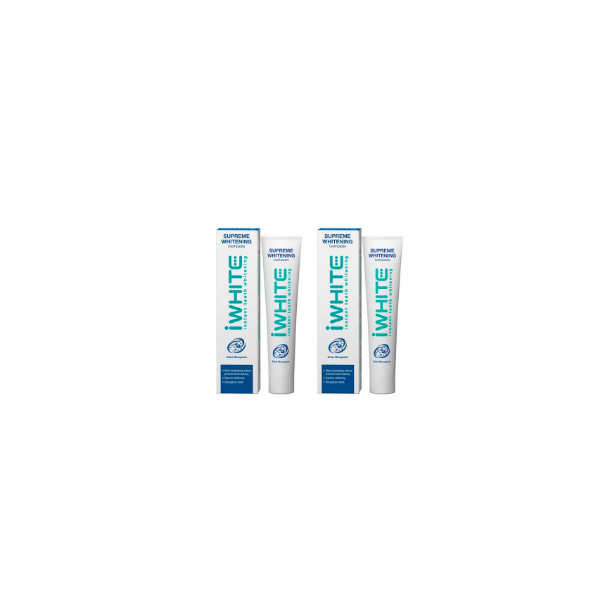 Iwhite Supreme valgenduspastat 2 x 75 ml pakendis – 2