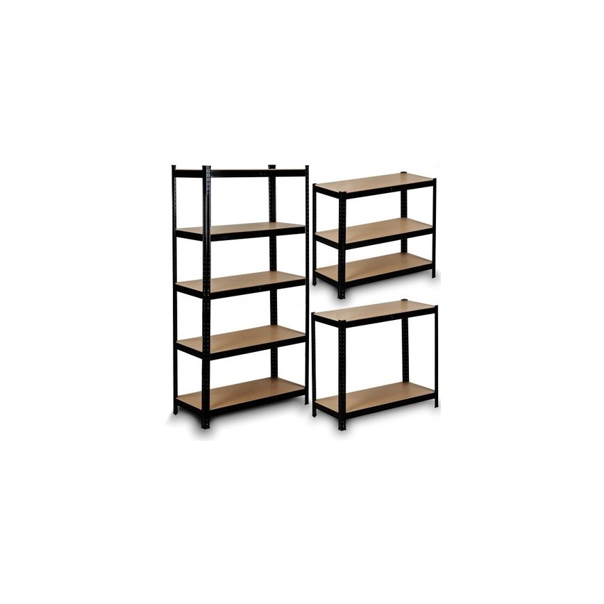 Metall shelf for items 183 x 90 x 40 cm Humberg HR-853 silver
