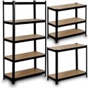 Metall shelf for items 183 x 90 x 40 cm Humberg HR-853 silver Metall shelf for items 183 x 90 x 40 cm Humberg HR-853 silver