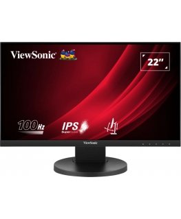 Viewsonic VG Series VG2208A monitori 55,9 cm (22") 1920 x 1080 pikseļi Full HD LED Melns