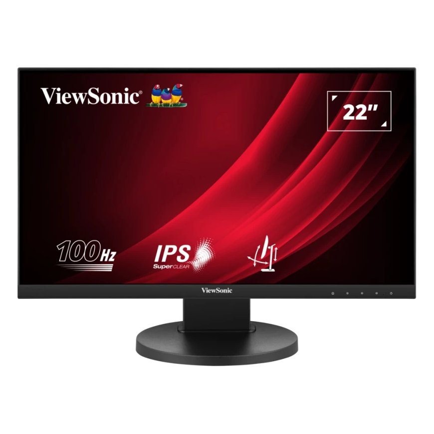 Viewsonic VG Series VG2208A PC lamekuvar 55,9 cm (22") 1920 x 1080 pikslit Full HD LED Must