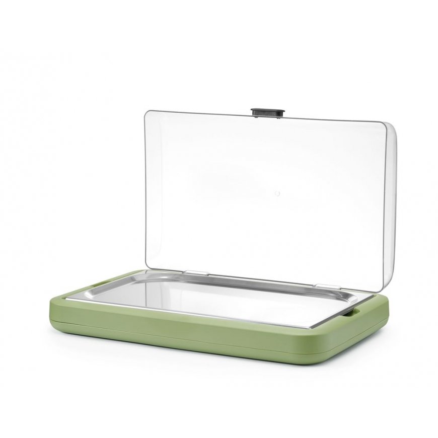 Hendi Display Showcase with Cooling Insert UNIQ GN 1/1 - Green – 2