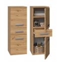 Topeshop NEL V DDS ARTISAN bathroom storage cabinet Oak Topeshop NEL V DDS ARTISAN bathroom storage cabinet Oak