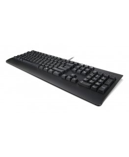 Lenovo 4Y41R64611 клавиатура Дом/офис USB Финский, Шведский Черный