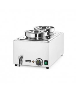 Hendi Electric Soup Warmer Station with Containers 2 x 4 L 1000 W