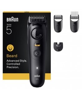 Braun BeardTrimmer 5 80789813 beard trimmer AC/Battery 20 2 cm Wet & Dry Black