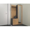 Topeshop GARD DUO ANT/ART KPL priekšnama skapis Topeshop GARD DUO ANT/ART KPL priekšnama skapis