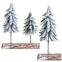 Light Christmas decoration with two Christmas trees 34 x 28 cm Light Christmas decoration with two Christmas trees 34 x 28 cm